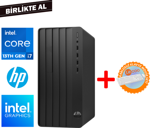 Pro Tower 290 G9 i7-13700 32GB 1TB SSD Freedos + Kablosuz Klavye Mouse B6JC5ES 032