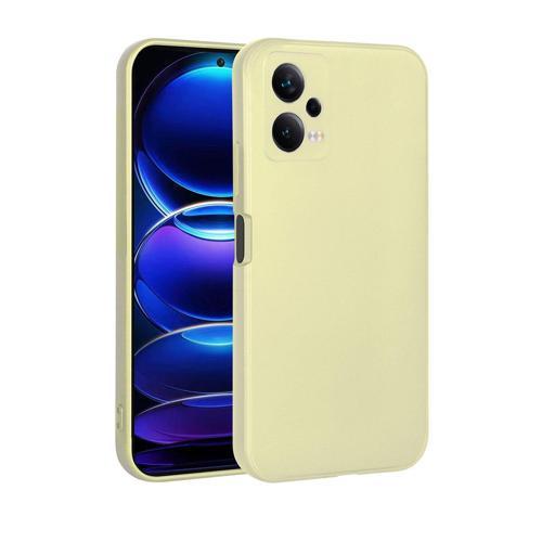 Xiaomi Redmi Note 12 5G Uyumlu Renk Atmaz Yumuşak Esnek Premium Silikon Kapak
