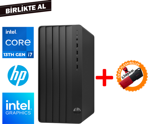 Pro Tower 290 G9 i7-13700 32GB 512GB SSD Freedos + 128 GB Flash Disk B6JC5ES 022
