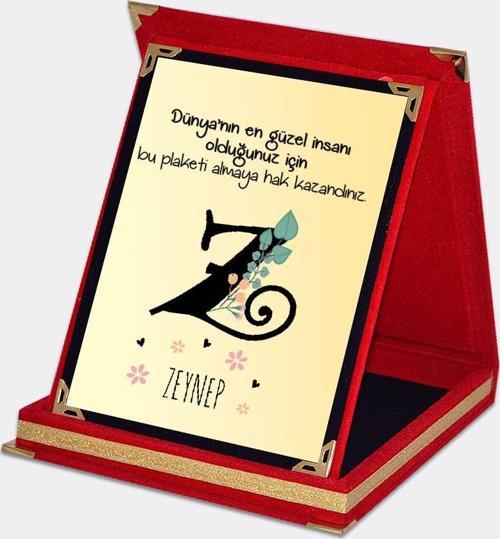 Dünyanın En Güzel İnsanına Özel Plaket - Z