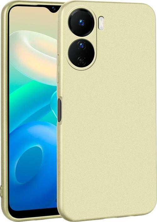 Vivo Y16 Uyumlu Renk Atmaz Yumuşak Esnek Premium Silikon Kapak