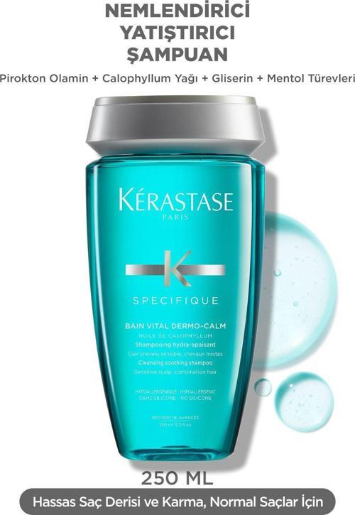 Specifique Bain Vital Dermocalme Yağlı Saç Derisi Için Hassasiyet Karşıtı Şampuan 250 ml