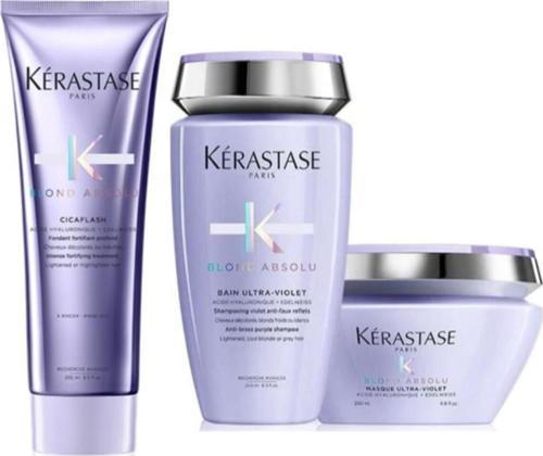 Blond Absolu Bain Ultra - Violet Şampuan 250ml   Cicaflash 250 ml Maske 200 ml