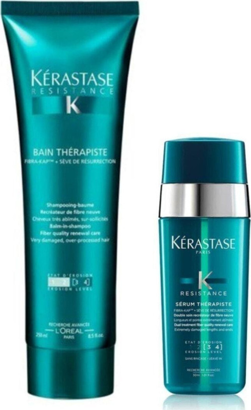 Resistance Bain Therapiste Şampuan 250 ml ve Resistance Serum Therapiste Saç Serumu 30 ml