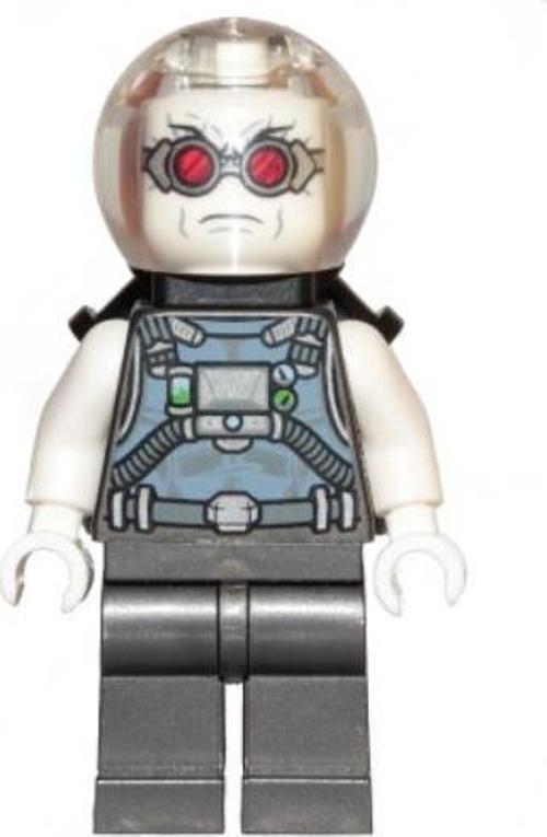 Minifigür Mr. Freeze Pearl Dark Gray sh0621
