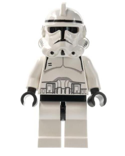 Minifigür Clone Trooper (Phase 2) Black Head sw0126