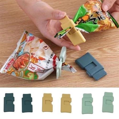  6lı Hava Sızdırmaz Poşet Torba Ambalaj  Ve Paket Kıstırmalı Kapatma Klipsi