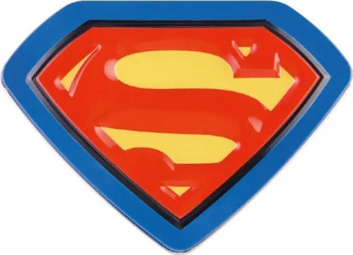 Super Heroes 212504-2 Superman metal box (Logo Shaped Box Version')