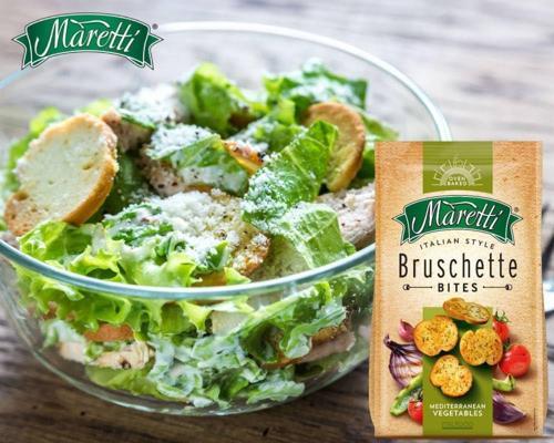Bruschette Medıterranean Vegetables Akdeniz Sebzeli Kızartılmış Ekmek
