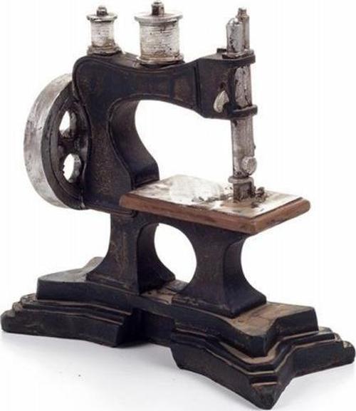 Decotown Nostaljik Dekoratif Dikiş Makinesi Biblo Süs Eşyası