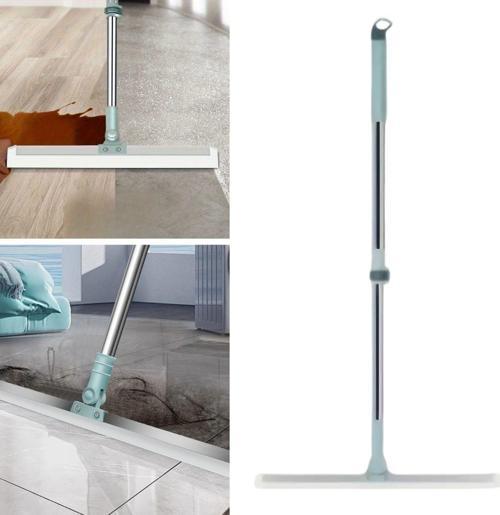 Teleskopik Oynar Başlıklı Cam,Zemin Silme Aparatı Çekçek