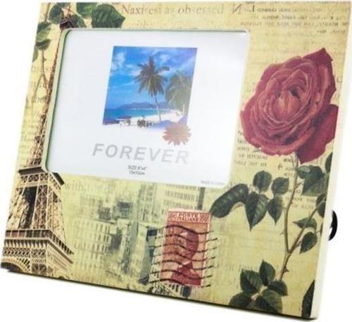 Decotown Dekoratif Desenli Çerçeve Gül Motifli Fotoğraf Çerçevesi