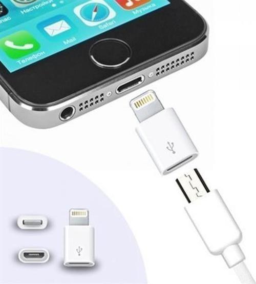 Apple iPhone / iPad Micro Usb Dönüştürücü Adaptör OTG Aparat