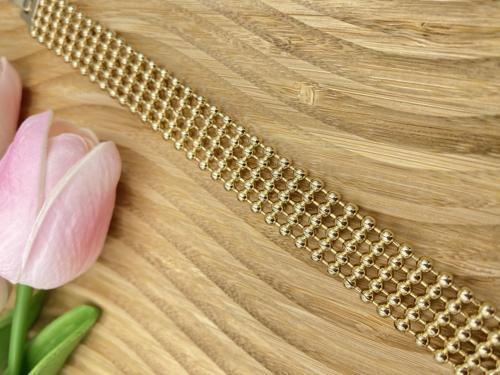 Xuping Cutwork Rose Gold Bileklik 