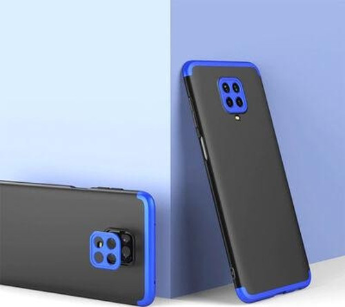 Redmi Note 9 Pro Kılıf 3 Parçalı Şık Patch Sert Silikon Kapak