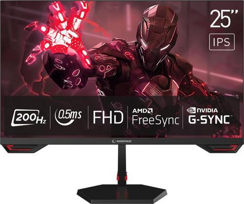 Crimson CR25R200 25" 0.5 ms 200 Hz Full HD IPS  Gaming Monitör