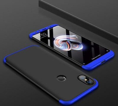 Xiaomi Mi 6X Kılıf 3 Parçalı Şık Patch Sert Silikon Kapak