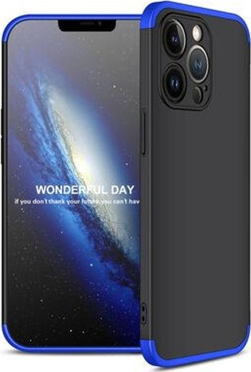İphone 13 Pro Kılıf 3 Parçalı Şık Patch Sert Silikon Kapak