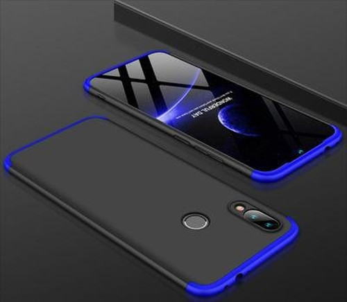 Galaxy M20 Kılıf 3 Parçalı Şık Patch Sert Silikon Kapak
