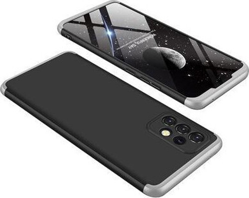 Galaxy A32 4G Kılıf 3 Parçalı Şık Patch Sert Silikon Kapak