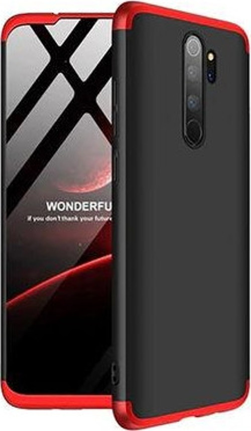 Redmi Note 8 Pro Kılıf 3 Parçalı Tam Koruma Şık Astrea Premium Sert Kapak