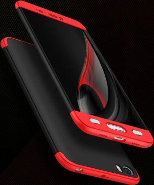 Xiaomi Mi 5S Kılıf 3 Parçalı Şık Patch Sert Silikon Kapak