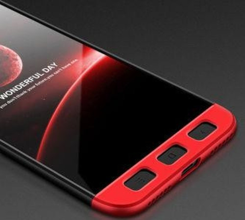 Redmi Y1 Lite Kılıf 3 Parçalı Şık Patch Sert Silikon Kapak
