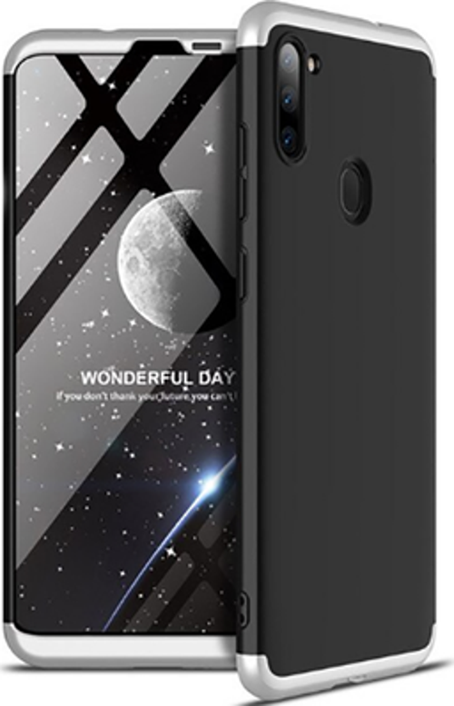 Galaxy A11 Kılıf 3 Parçalı Tam Koruma Şık Astrea Premium Sert Kapak