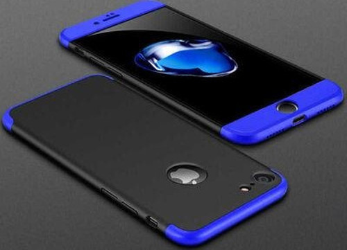 İphone 6 Kılıf 3 Parçalı Şık Patch Sert Silikon Kapak