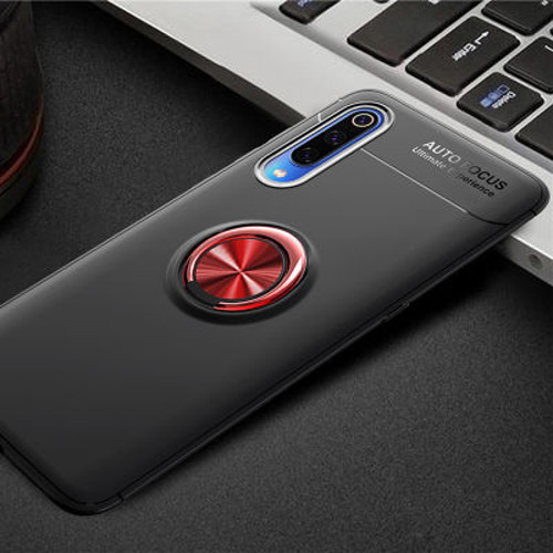Samsung Galaxy A70 Ultra Koruma Sağlayan Stant Özellikli Yüzüklü Ravel Silikon Kılıf