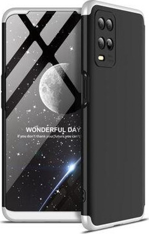 Oppo A54 4G Kılıf 3 Parçalı Tam Koruma Şık Astrea Premium Sert Kapak