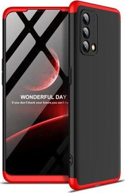 Oppo A74 4G Kılıf 3 Parçalı Tam Koruma Şık Astrea Premium Sert Kapak