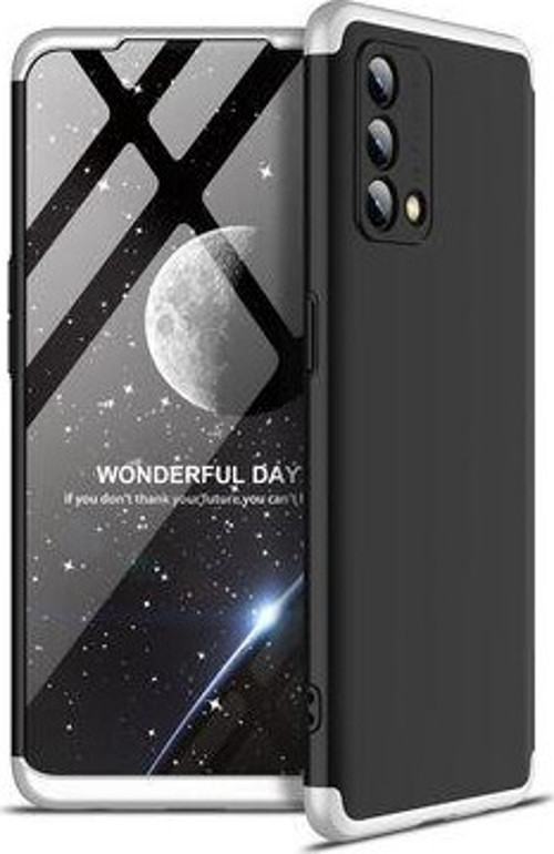Oppo A74 4G Kılıf 3 Parçalı Tam Koruma Şık Astrea Premium Sert Kapak