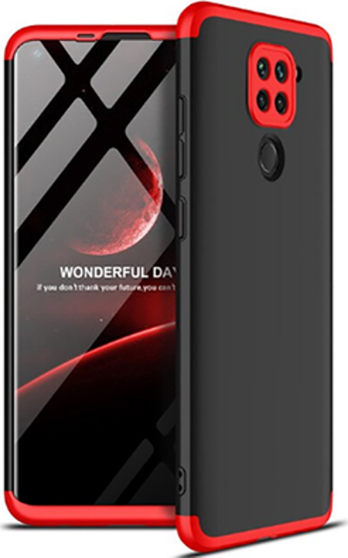Redmi Note 9 Kılıf 3 Parçalı Tam Koruma Şık Astrea Premium Sert Kapak