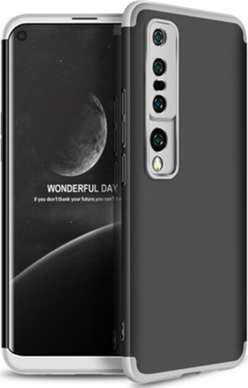 Xiaomi Mi 10 Pro Kılıf 3 Parçalı Şık Patch Sert Silikon Kapak