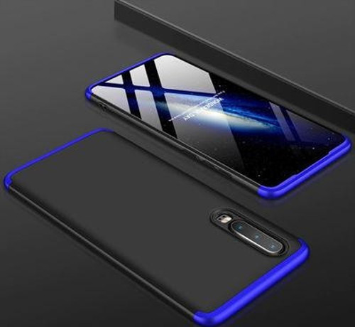 Huawei P30 Kılıf 3 Parçalı Tam Koruma Şık Astrea Premium Sert Kapak