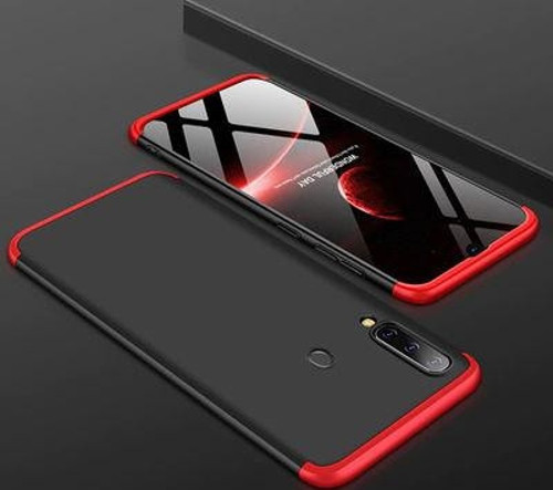 Samsung Galaxy A20S Kılıf Ayzıt Premium 3 Parçalı Sert Premium Silikon Kapak
