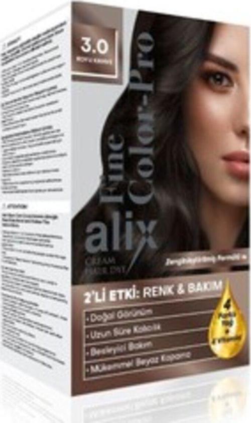 ( 2 Adet ) Kit Saç Boyası 3.0 Koyu Kahve