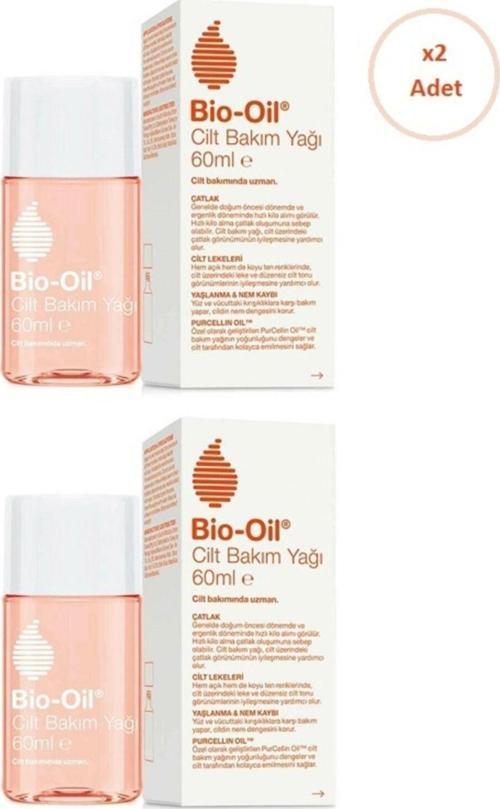 Çatlak Karşıtı Cilt Bakım Yağı 60 Ml X2 Adet