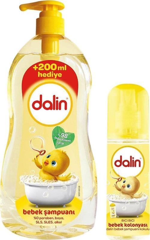 2'Li Set - 900 Ml Şampuan + Bıcı Bıcı Kolonya 150 Ml
