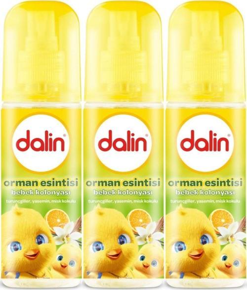 Bebek Kolonyası 150Ml Orman Esintisi (Turunçgiller-Yasemin-Misk Kokulu)(3 Lü Set)