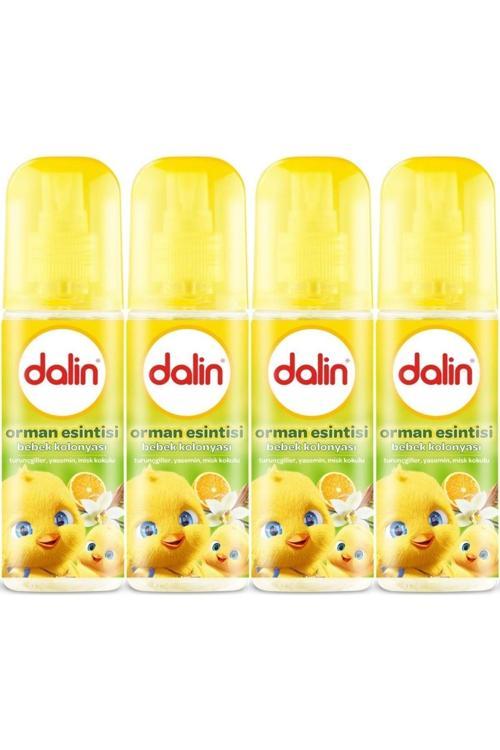 Bebek Kolonyası 150Ml Orman Esintisi (Vanilya-İris Çiçeği-Portakal Kokulu) (4 Lü Set)