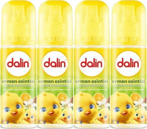 Bebek Kolonyası 150Ml Orman Esintisi (Vanilya-İris Çiçeği-Portakal Kokulu) (4 Lü Set)