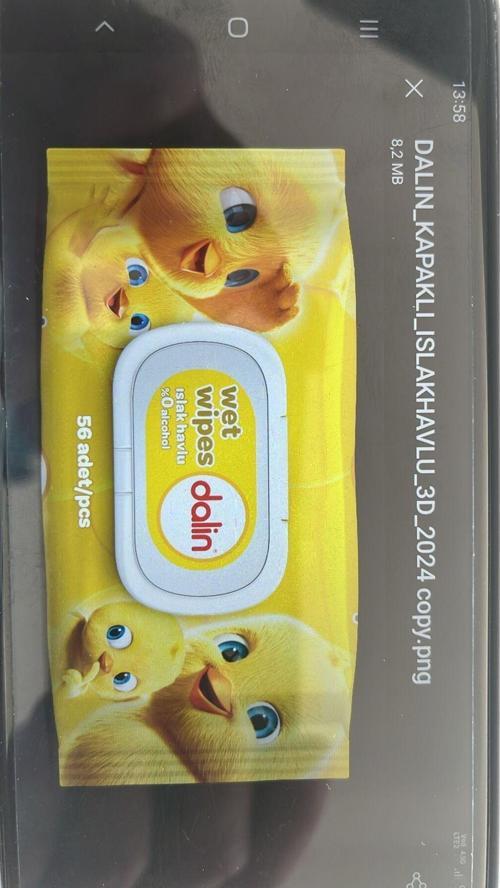 3Lü Islak Havlu Mendil 4 Paket 672 Yaprak Kapaklı Yeni