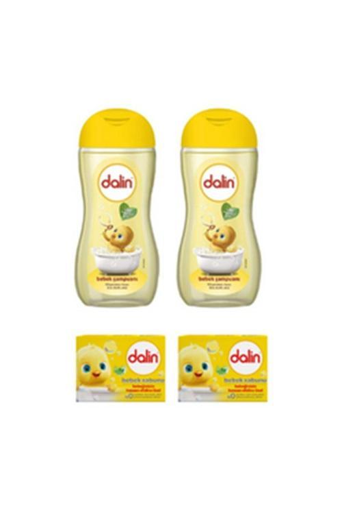 Bebek Şampuanı Klasik 200 Ml 2 Adet + Dalin Bebek Sabunu Klasik 100 Gr 2 Adet