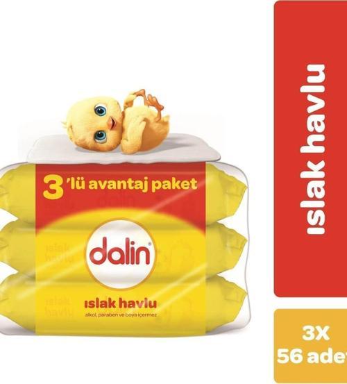 Islak Havlu 3X56 Lı Paket