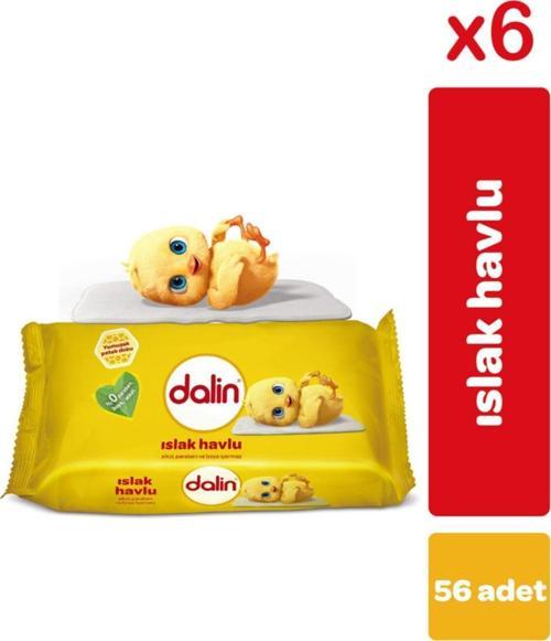 Islak Havlu 56'Lı 6 Paket