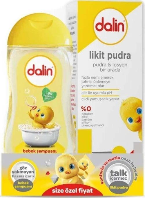 Likit Pudra Losyon 100 Ml + Şampuan 200 Ml