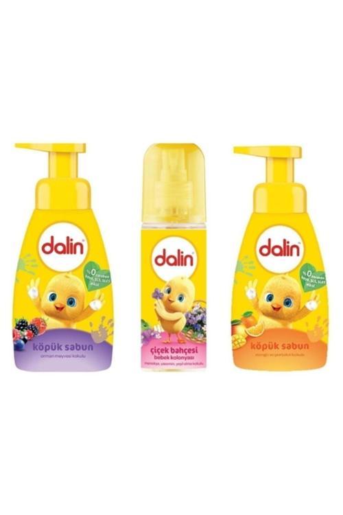 Mango 200Ml + Orman Meyve 200Ml Köpük Sabun + Çiçek Bahçesi Bebek Kolonyası 150 Ml