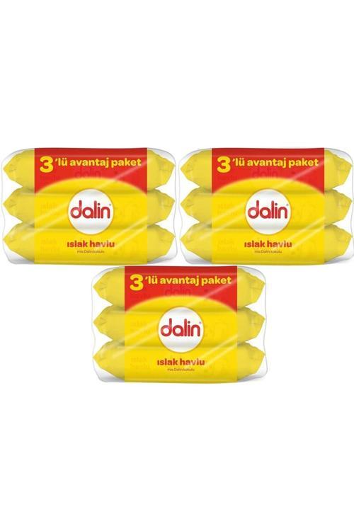 Islak Havlu Mendil Klasik 56 Yaprak 9 Lu Set (504 Yaprak)